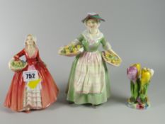 Royal Doulton figure - 'Janet' & Royal Doulton figure - 'Daffy Down Dilly' etc