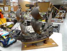 Model of the Golden Hind
