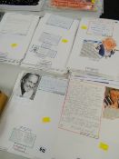 Collection of over a hundred reply letters to 'Who's Your Favourite Footballer?' / from various