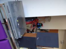 A vintage Panasonic music system & speakers E/T