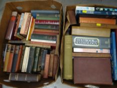 Two boxes of various hardback books, mainly medical reference