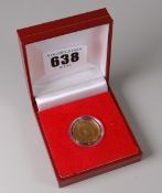 An Edward VII 1908 half-sovereign