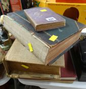 Three vintage coronation publications, a bound copy of 'Faiths of the World'