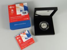 A Royal Mint Team GB 2016 UK silver proof 50p coin