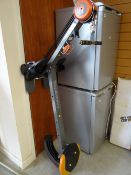 A rowing exercise machine