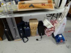 Parcel of household items including suitcases, paper shredder, carpet cleaner etc E/T