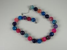 A Butler & Wilson coloured stone necklace
