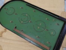 A vintage bagatelle game