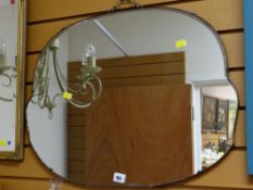 A vintage mirror