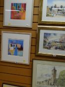 Two framed limited edition prints by CARL VINCENT together with a framed limited edition print of