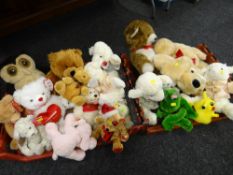 A large collection of mainly teddies, Paws, Plush & Baby Keel