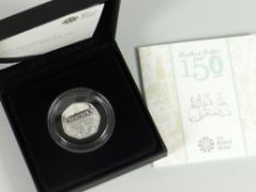 A Royal Mint Beatrix Potter 150 years sterling silver 2016 50p piece (limited to 7,500)