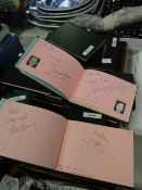 Large collection of autograph albums from the 1960s - 1990s