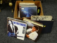 Collection of LP records including The Beatles 'Revolver', Paul Simon, Paul McCartney etc