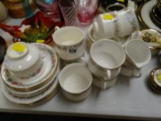 A Paragon 'Belinda' pattern part-teaset