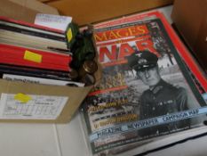 Collection of Images of War magazines & DVDs etc