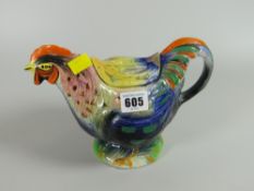 English pottery rooster teapot (damage to lid)