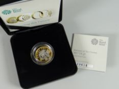 A Royal Mint Nations of the Crown 2017 silver proof £1 coin