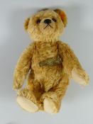 A modern Steiff growler teddy bear