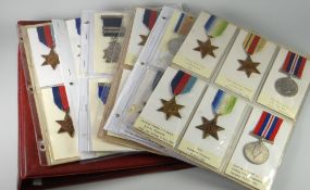 AN ALBUM OF ASSORTED MEDALS relating to The War at Sea Against Germany 1939-1945 including Royal