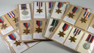 COLLECTION OF WWII PERIOD MEDALS RELATING TO NORTH WEST EUROPE CAMPAIGNS to include various Campaign