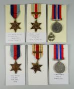 A GROUP OF WWII PERIOD MEDALS RELATING TO THE BRITISH & UNITED STATES ARMED FORCES IN TUNISIA 1942-