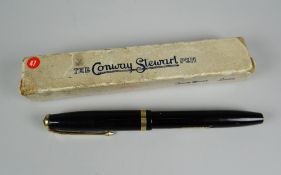 VINTAGE BLACK CONWAY STEWART 85L in original box with guarantee & instructions