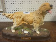 Royal Doulton 'The Retriever' on a ceramic base