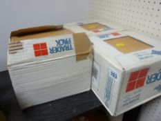 Three packs of ceramic floor tiles