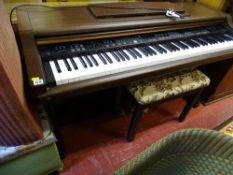 Technics digital ensemble PR250 electronic organ with stool E/T