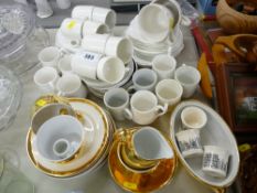 Parcel of mixed porcelain including Villeroy & Bosch etc