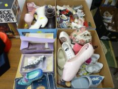 Collection of ornamental shoes and boots