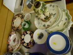 Mixed china including Staffs teaware, Masons ware, Mandalay etc