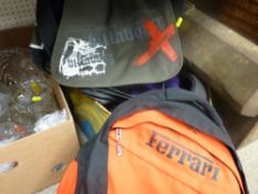 Quantity of handy rucksacks including a Ferrari