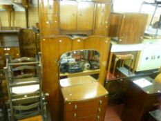 Oak three piece bedroom suite