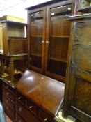 Stag bureau bookcase