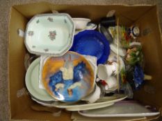 Large quantity of mixed porcelain and glassware etc