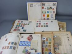 Victorian and later stamp collection in various albums and loose