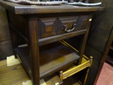 Small occasional table with drawer by Younger of London