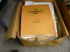Box of writing and sectional graph pads