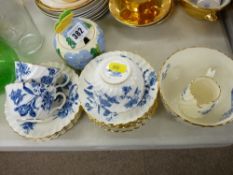 Minton teaware and a Minton jam pot