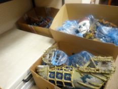 Large quantity in several boxes of 'Mega Bloks' children's toys