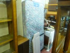 Airsprung Sleepmaster Siesta single divan bed and headboard