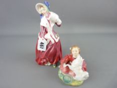 Two Royal Doulton figurines 'Christmas Morn' HN1992 and 'Home Again' HN2167