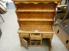 Excellent miniature dresser for china display