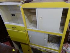 Pair of vintage pantry/kitchen cupboards
