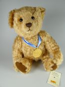 A modern Steiff teddy bear