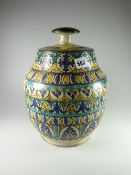A good ceramic lidded pot with Islamic-style decoration (possibly Turkish or Moroccan)