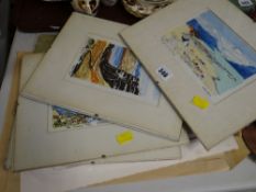 Parcel of framed & loose prints etc