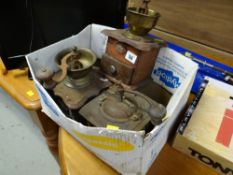 Parcel of three coffee grinders
